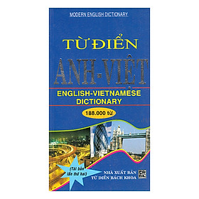 Download sách Từ Điển Anh - Việt 188000 Từ