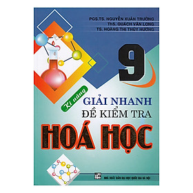 Nơi bán Kĩ Năng Giải Nhanh Đề Kiểm Tra Hóa Học 9 - Giá Từ -1đ