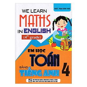 Download sách Em Học Toán Bằng Tiếng Anh Lớp 4
