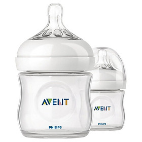 Bộ 2 Bình Sữa Philips Avent PP Mô Phỏng Tự Nhiên 690.27 (125ml)