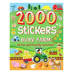 Download sách 2000 Stickers Busy Farm