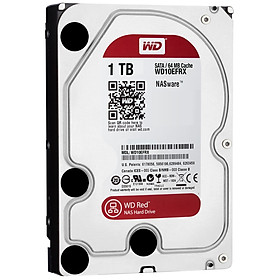 Ổ Cứng HDD NAS WD Red™ 1TB/64MB/5400/3.5 - WD10EFRX - Hàng chính hãng