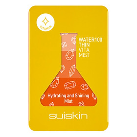 Xịt Khoáng Dạng Thẻ Suiskin Hydrating And Shining Mist-Water Toothin Vita Mist