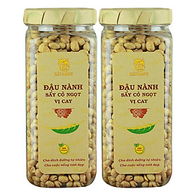 Combo 2 Hũ Đậu Nành Sấy Cỏ Ngọt Vị Cay Hải Long (230g / Hũ)