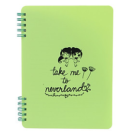 Sổ Lò Xo Bìa Nhựa Vivaone (14.2 x 19.5 cm) - Mẫu Ngẫu Nhiên