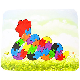 Đồ Chơi Gỗ Ghép Hình Puzzle Tottosi Rắn 303010 (27 Mảnh Ghép)