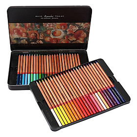 Bộ Chì Tô 48 Màu Cao Cấp RENOIR 3100-48TN (Hộp Thiếc)