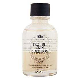 Bột Hỗ Trợ Trị Mụn, Sẹo Và Làm Mờ Vết Thâm Chamos Acaci Trouble Skin Solution Magic Powder MP-SOL30 (30ml)