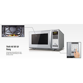 Mua Lò Vi Sóng Điện Tử Có Nướng Panasonic PALM-NN-CT655MYUE - 27L - Hàng chính hãng