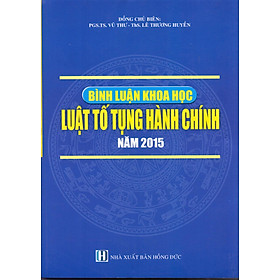 Bình Luận Khoa Học Luật Tố Tụng Hành Chính