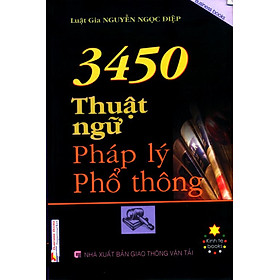 Sách 3450 Thuật Ngữ Pháp Lý - Hương Huy