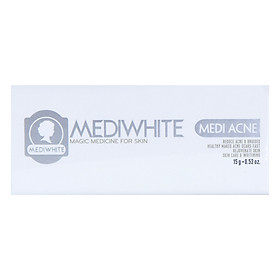 Hình ảnh Kem Hỗ Trợ Trị Mụn Trắng Da Medi White (15ml)