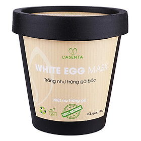 Mặt Nạ Trứng Gà L’asenta White Egg Mask (100g)
