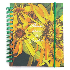 Sổ Lò Xo Le Jardin - Mẫu 6