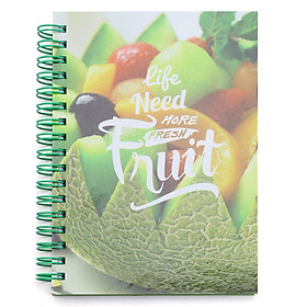 Sổ Lò Xo Notes Of Breakfast - Fruit