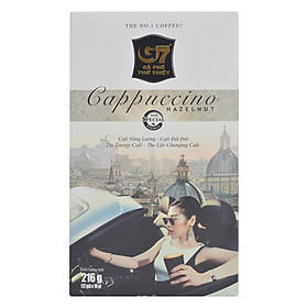 Cà Phê Cappuccino Hương Hazenut Trung Nguyên (Hộp 12 Gói)