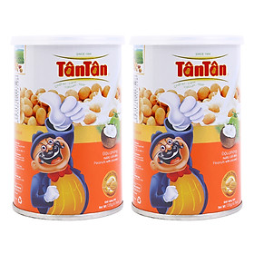 Combo 2 Đậu Phộng Nước Cốt Dừa Tân Tân 135g Lon