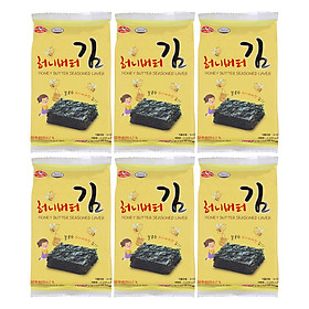 Combo 2 Rong Biển Khô Tẩm Bơ Mật Ong Namkwang Food (15g / Gói)