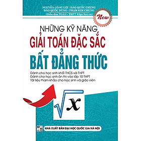 Download sách Những Kỹ Năng Giải Toán Đặc Sắc Bất Đẳng Thức