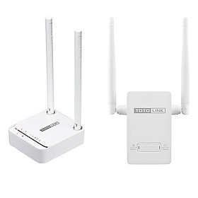 Bộ Phát Wifi Totolink N200RE-V3 Và Kích Sóng Wifi Totolink EX200