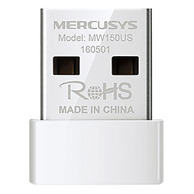 Bộ Chuyển Đổi Wifi Mercusys MW150US USB Wifi Nano N150 - Hàng Chính Hãng