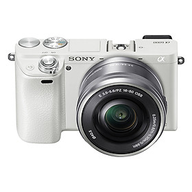 Máy Ảnh Sony Alpha A6000 + 16-50mm (Trắng) - Hàng Chính Hãng