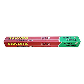 Nhôm Lá Mỏng Sakura SK18 (45cm x 7.62m)