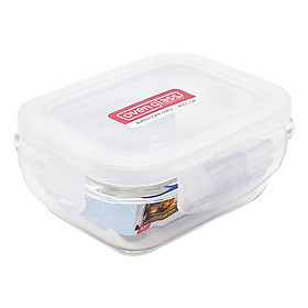 Hộp thủy tinh chịu nhiệt hình vuông Lock&Lock LLG413 160ml