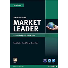 Market Leader ( 3 Ed.) Pre-Inter: Course Book With DVD-ROM - Paperback