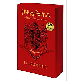 Harry Potter Part 1: Harry Potter And The Philosopher's Stone (Paperback) Gryffindor Edition (Harry Potter và Hòn đá phù thủy) (English Book)