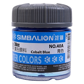 Màu Vẽ 30cc Simbalion PT-30-40A - Xanh Cobalt