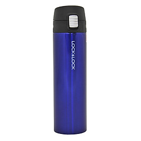 Bình Giữ Nhiệt Lock&Lock Colorful Tumbler LHC3222BLU (390ml) Ruột Bằng Thép Không Gỉ Inox304 - Màu Xanh