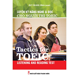 Download sách Luyện Kỹ Năng Nghe & Đọc Cho Người Thi Toeic (Kèm CD)