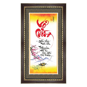 Mua Tranh Khung Thư Pháp TÌNH NGHĨA VỢ CHỒNG TPT_40-5 (40 x 70 cm) Thế Giới Tranh Đẹp