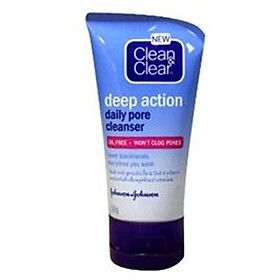 Sữa Rửa Mặt Làm Sạch Sâu Ngừa Mụn Đầu Đen Clean & Clear (50g)