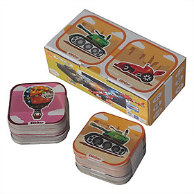 Bộ 48 Thẻ 3D Flashcard Ekidar 48012017 (Xe Cộ)