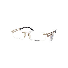 Gọng kính unisex porsche design p 8704 s1 b - đen phối đồng