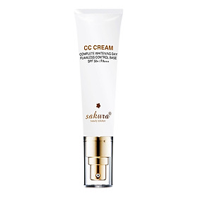 Kem Dưỡng Da Trang Điểm Chống Nắng Sakura CC Cream Flawless Control (40ml)