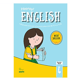 Download sách Hooray English - Tiếng Anh Vừa Học Vừa Chơi Dành Cho Bé Từ 4-6 Tuổi (Reader Books 4)