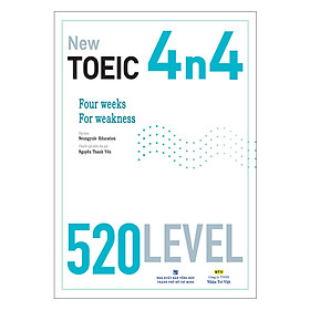 Hình ảnh New TOEIC 4n4 - 520 Level (Kèm CD)