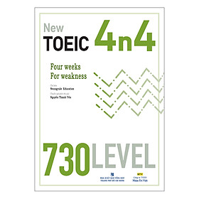 Hình ảnh New TOEIC 4n4 - 730 Level (Kèm CD)