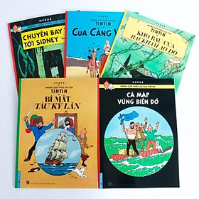 Download sách Combo Những Cuộc Phiêu Lưu Của TinTin (Trọn Bộ 5 Tập)