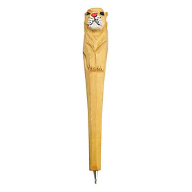 Bút Bi Gỗ Hình Sư Tử