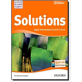 Nơi bán Solutions (2 Ed.) Upper-Inter: Student Book - Paperback - Giá Từ -1đ