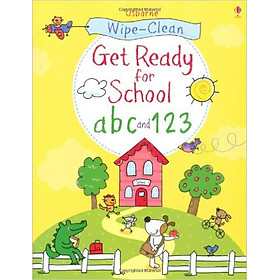 Usborne Get Ready for School abc and 123
