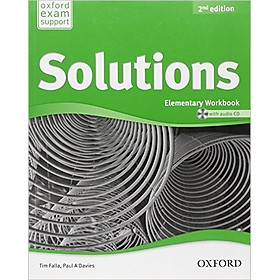 Nơi bán Solutions (2 Ed.) Ele: Workbook And Audio CD Pack - Paperback - Giá Từ -1đ