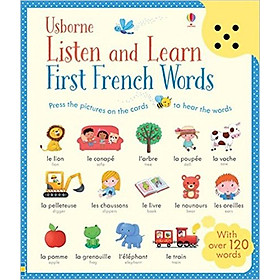 Ảnh bìa Sách tiếng Anh - Usborne Listen and Learn First French Words