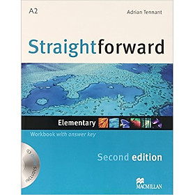 Ảnh bìa Straightforward (2 Ed.) Ele: Workbook With Key With CD - Paperback