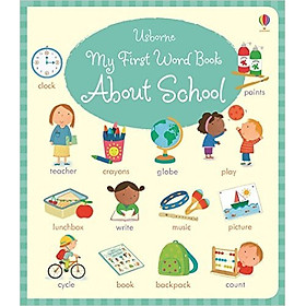 Hình ảnh sách Sách thiếu nhi tiếng Anh - Usborne My First Word Book About School