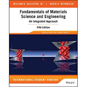 Hình ảnh Fundamentals Of Materials Science And Engineering 5E Isv